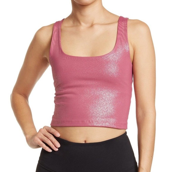 Beyond Yoga Keep it Simple Cropped Yoga Tank - Picture 1 of 3